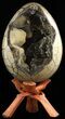Septarian Dragon Egg Geode - Removable Section #53036-1